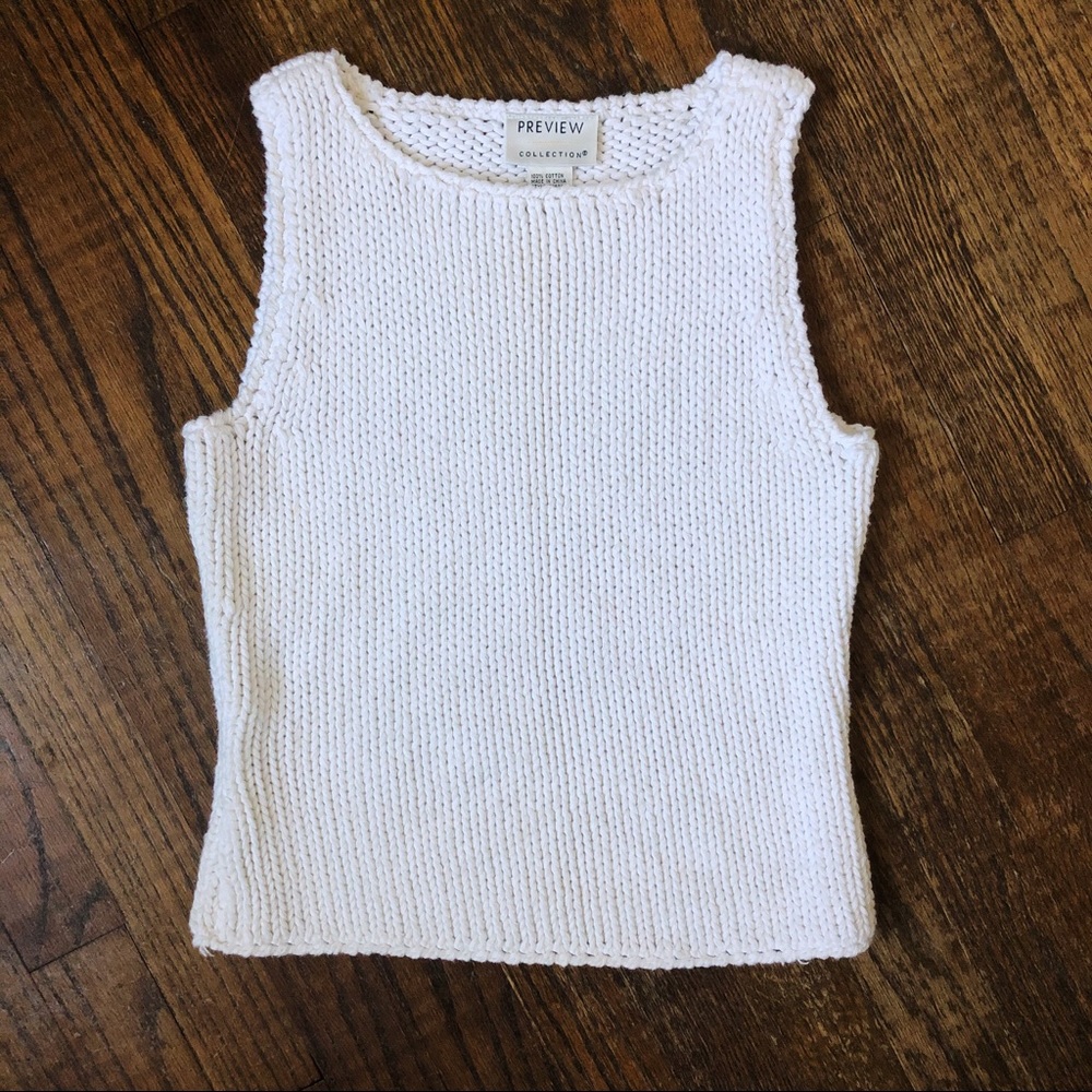 Vintage Crochet Tank